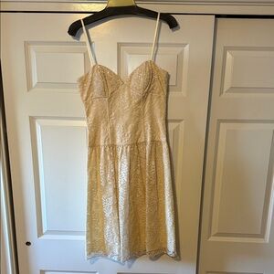 Max & Cleo Black Label on Cream Fabric